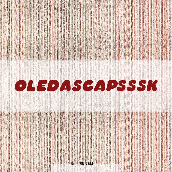 OledaSCapsSSK example